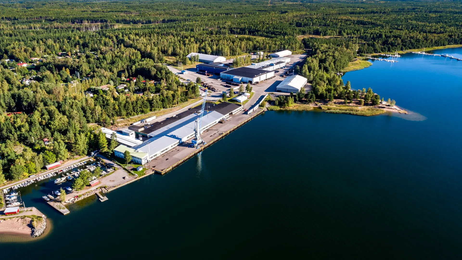 Port of lappvik overview